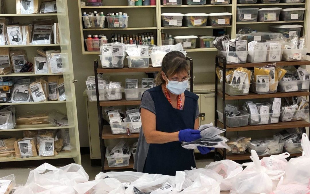 Organization Sending Mask Materials, Therapeutic Crafting Kits to Vulnerable Veterans