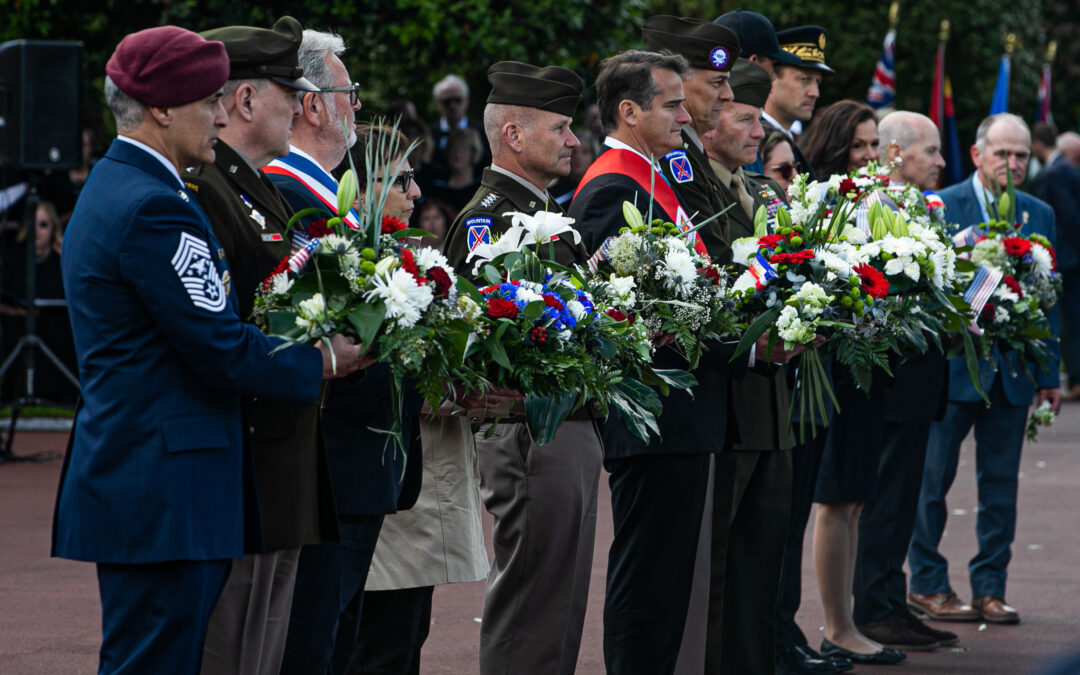 At Ceremony in France, Milley Says Support for Ukraine Honors D-Day Heroes