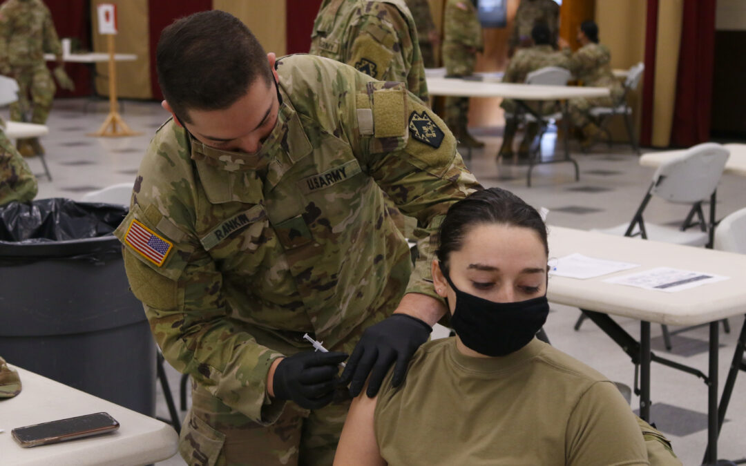 Guard Units Getting New COVID Vaccine