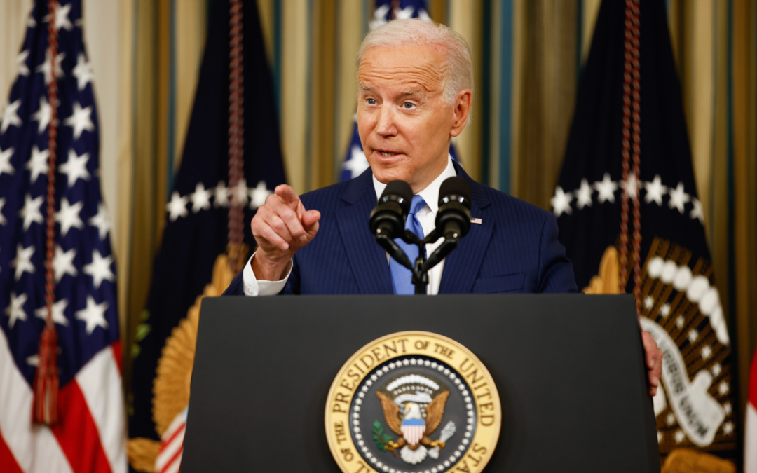 Biden Vows to Keep Supporting Ukraine, Disputes McCarthy’s ‘Blank Check’ Characterization