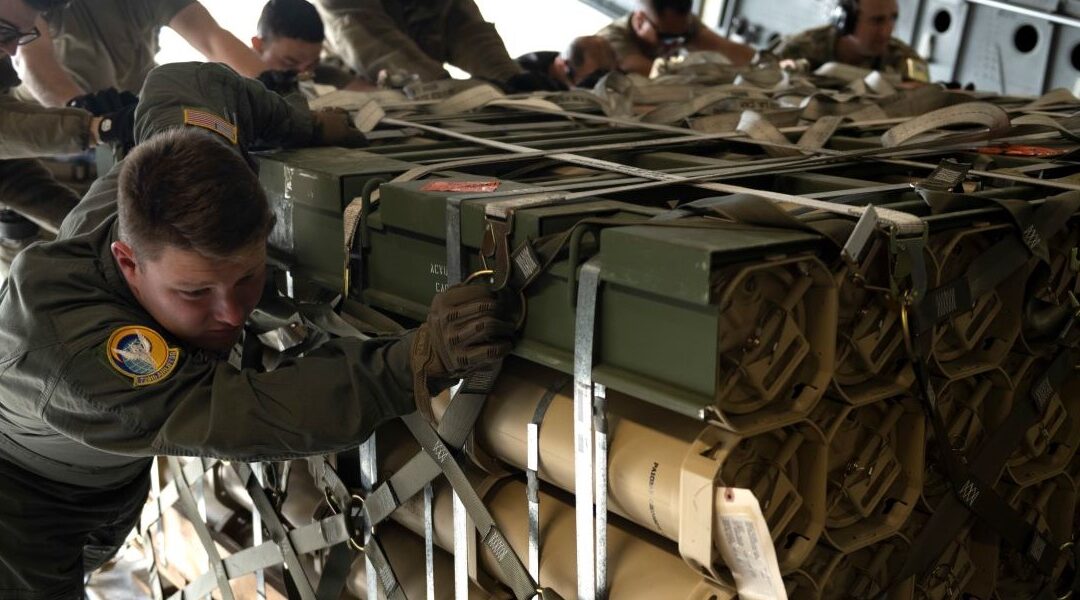 DOD Out of Money to Replenish Weapons Sent to Ukraine