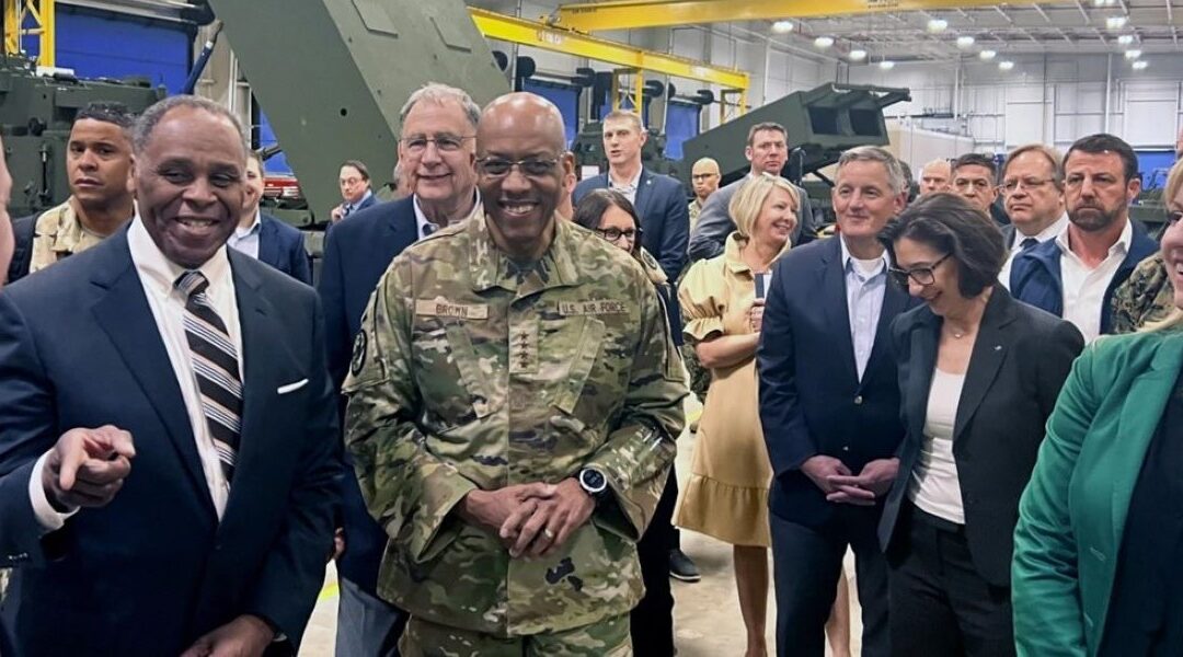 Brown Visits Weapons Plants to Highlight Domestic Impact of Ukraine Aid