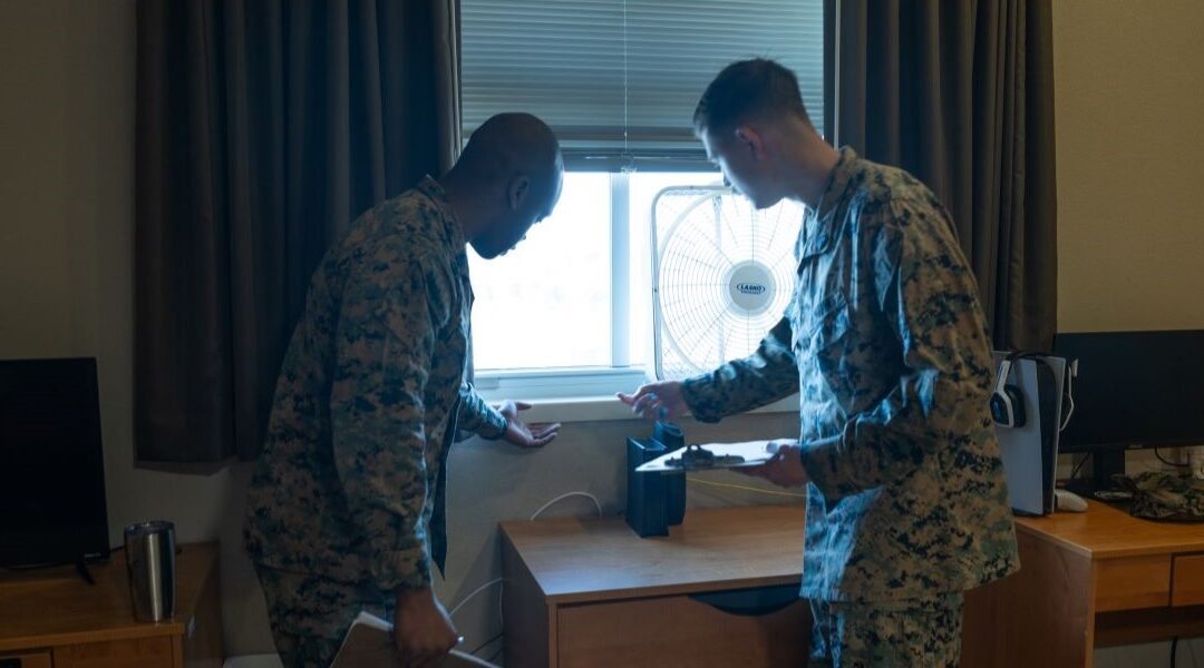 QR Code Makes It Easier for Marines to Report Barracks Conditions